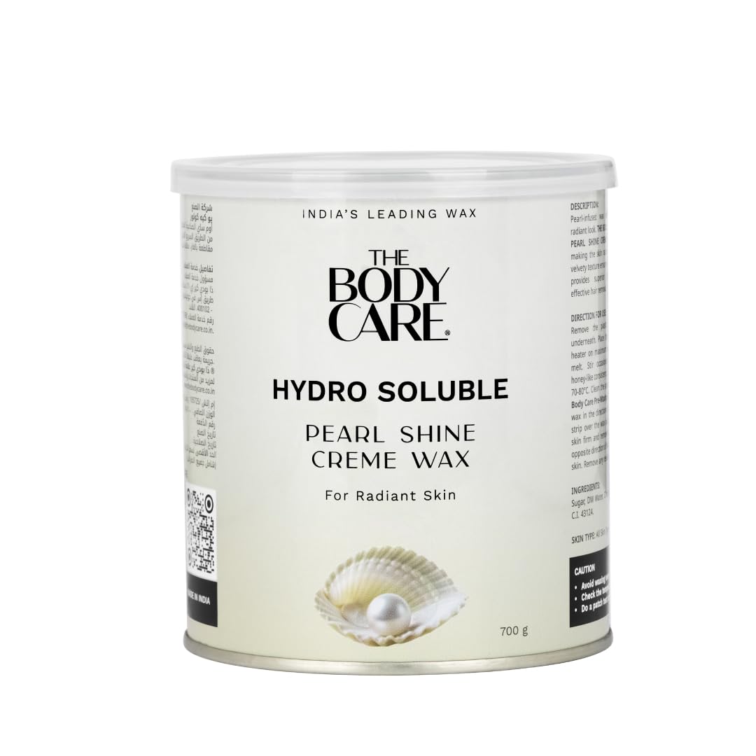 The Body Care Hydro Soluble Pearl Shine Creme Wax For Women Hair Removal Wax Face Underarm Bikini Body Smooth Radiant Skin All Skin Types 700g-image-26