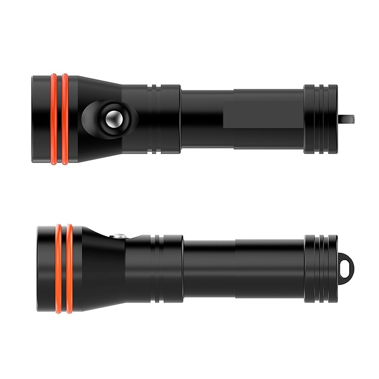 Latarka do nurkowania, D15VP II Nurkowanie Phtotgraphy Light 6500k Latarka Nurkowa Akumulatorowa Wideo HD Wypełnienie Pod Wodą 100m Na ​​26650 Ciasta do sportów podwodnych(D15VP II YS26)