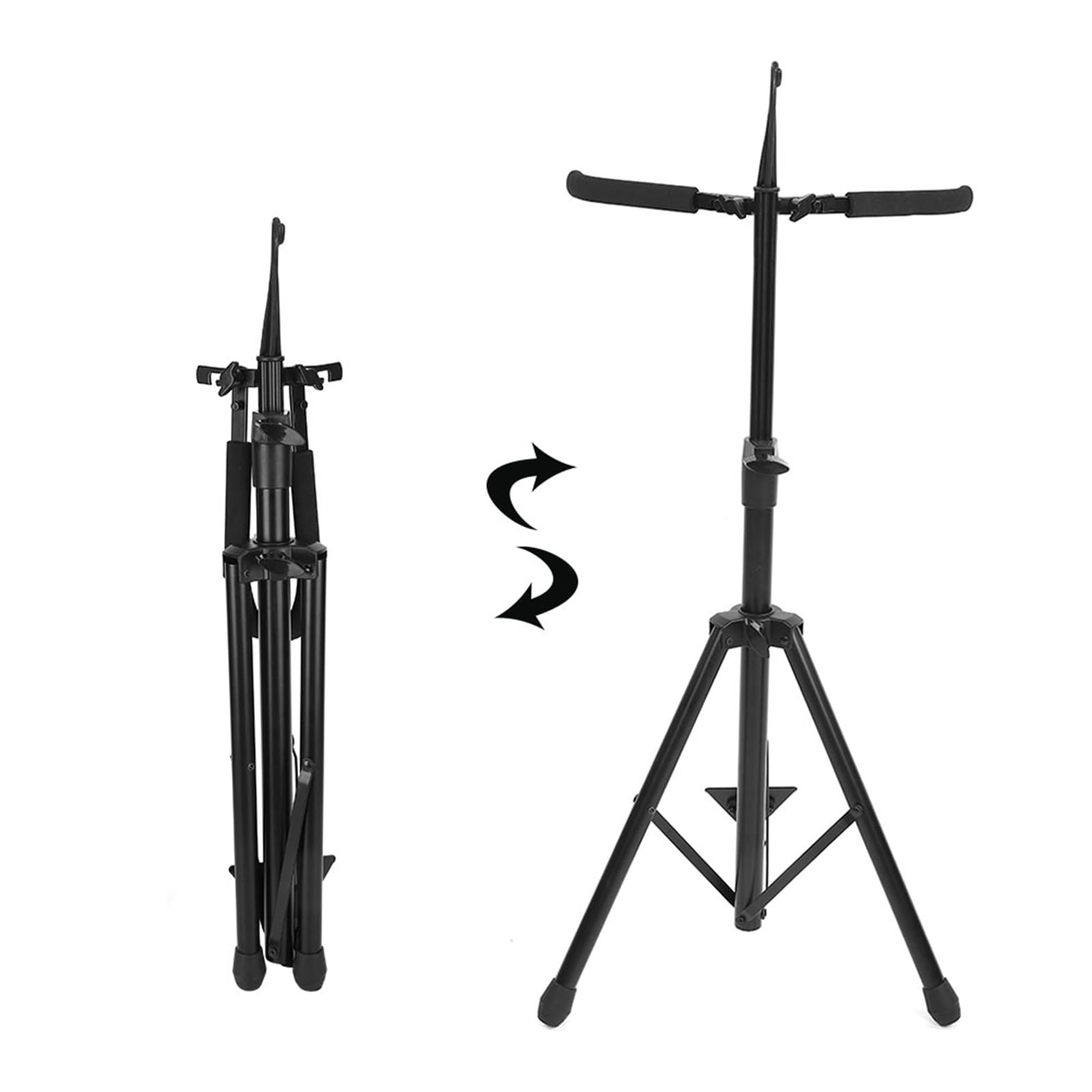 Supporto per violoncello Robusto pieghevole durevole Supporto per treppiede Accessori per strumenti musicali FL14 per musicisti professionisti e studenti 40 x 145 cm