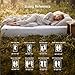 Bedsure King Mattress Pad - Quilted Fitted Mattress Topper Protector with 8-21 Inches Deep Pocket, Noiseless Breathable Bed Cover Padded, Machine Washable, White, 78x80 Inches