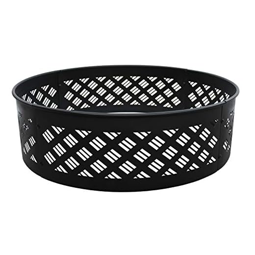 Landmann 25210 Maddox Fire Ring, Black