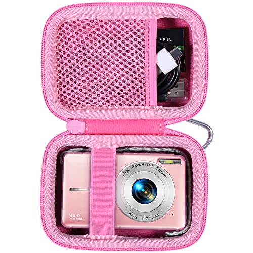 Estuche rígido para cámara digital rosa co2CREA miniatura 1