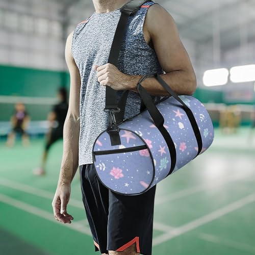 Sac week-end Fleur Étoilée 45cm résistant pour simplifier vos bagages