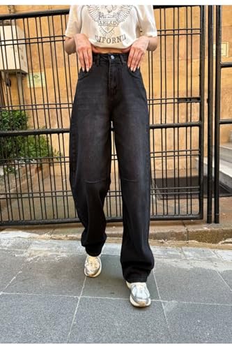 DENİKK- Trend Wıde Leg Baggy Denim Pantolon-wide Leg Loose Fit…