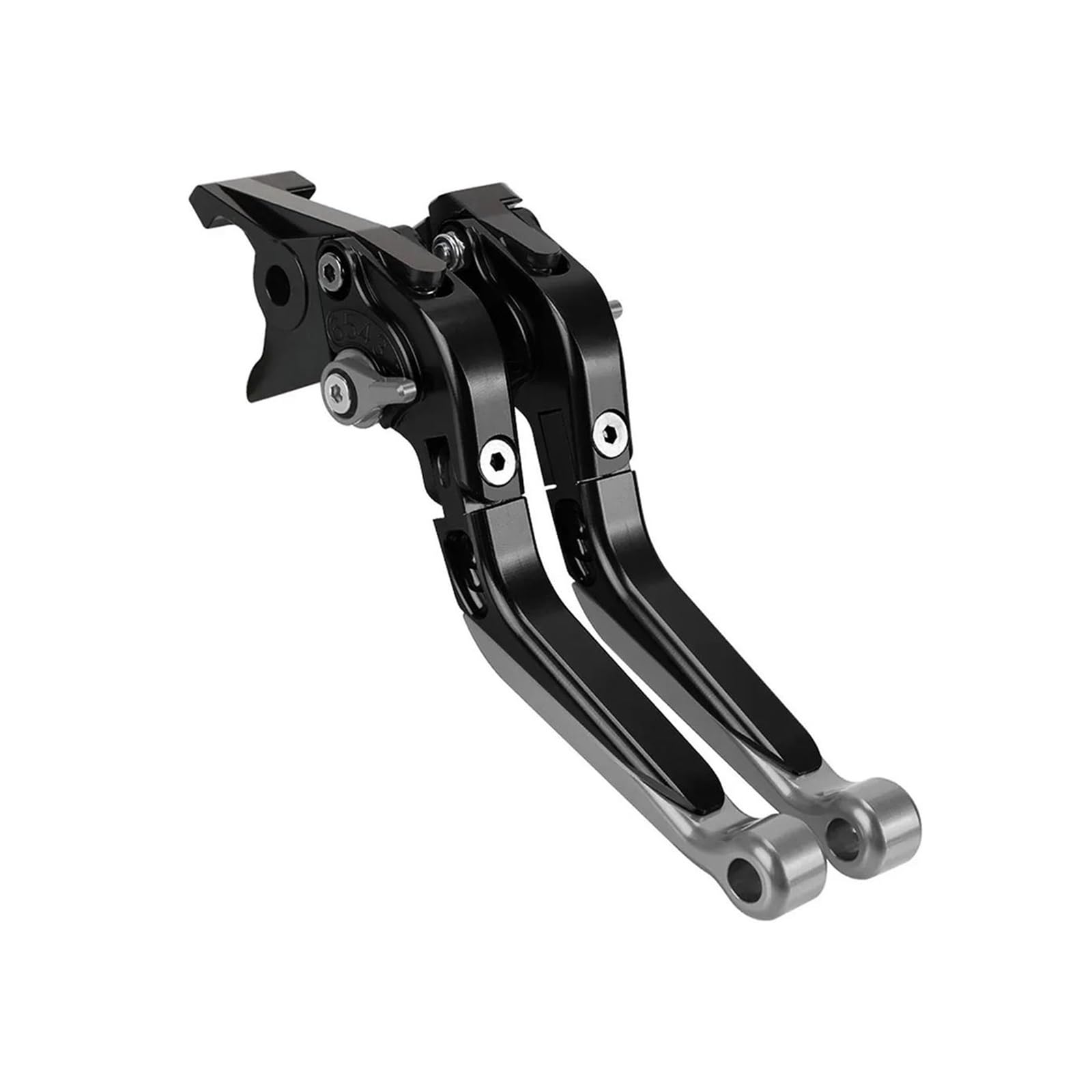 HEYHELLNIN for Yamaha for MT-03 for MT03 2016-2024 Motorcycle CNC Telescopic Folding Brake Clutch Handle Lever Motorbike Brake Levers(Y)