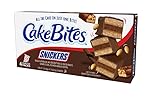 The Original Cakebites by Cookies United, Grab-and-Go Bite-Sized Licensed Snacks (Family Pack, Snickers)