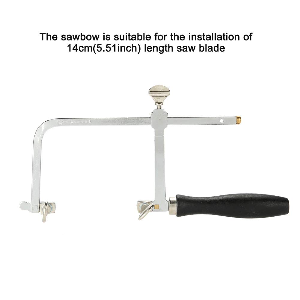 seghetto da gioielliere seghetto da traforo per gioielli segueta para bricolaje seghetto filo segueta lame seghetto a manosterilizzatore estetica a mano a mano a mano Sawbow regolabile Sawbow Mini