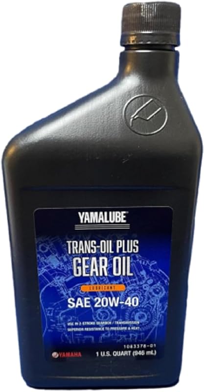 Yamaha Original OEM Yamalube Acc-Trans-PL-US Transmission Oil Plus for 2 Stroke Gear Box/Transmissions Yamalube OEM - 1 Quart