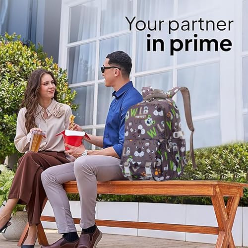 Image of Tinytot 30 Litre Japanese Korean Style School Bag Water-Resistant Laptop & Travel Backpack - Unisex Large 18 Inches Multipurpose Student Backpack for Boys & Girls, Men & Women