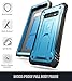 Poetic Galaxy S10 Plus Rugged Case with Kickstand, Heavy Duty Military Grade Full Body Cover, Without Built-in-Screen Protector, Revolution Series, for Samsung Galaxy S10+ Plus 6.4 Inch (2019), Blue