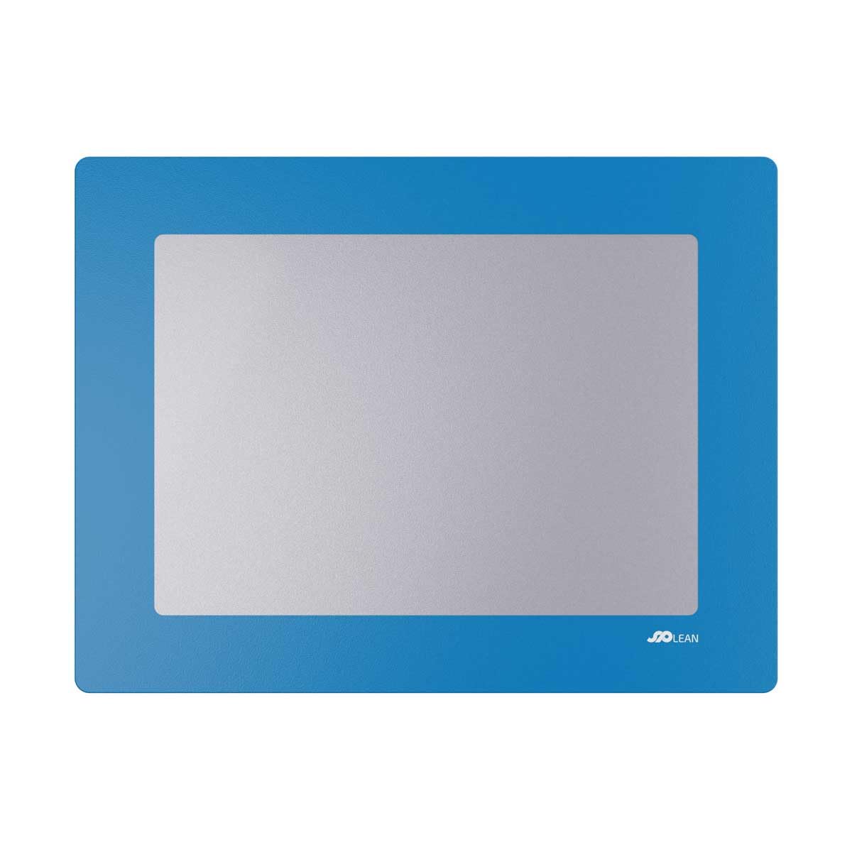 spLEAN INFLOORMA PRO Bodenfenster 10 Stück, 380 x 290 mm, bis DIN A4, hellblau, Bodenmarkierung für Stellplätze, Lagerflächen und Produktionsbereiche, selbstklebend und staplerfest