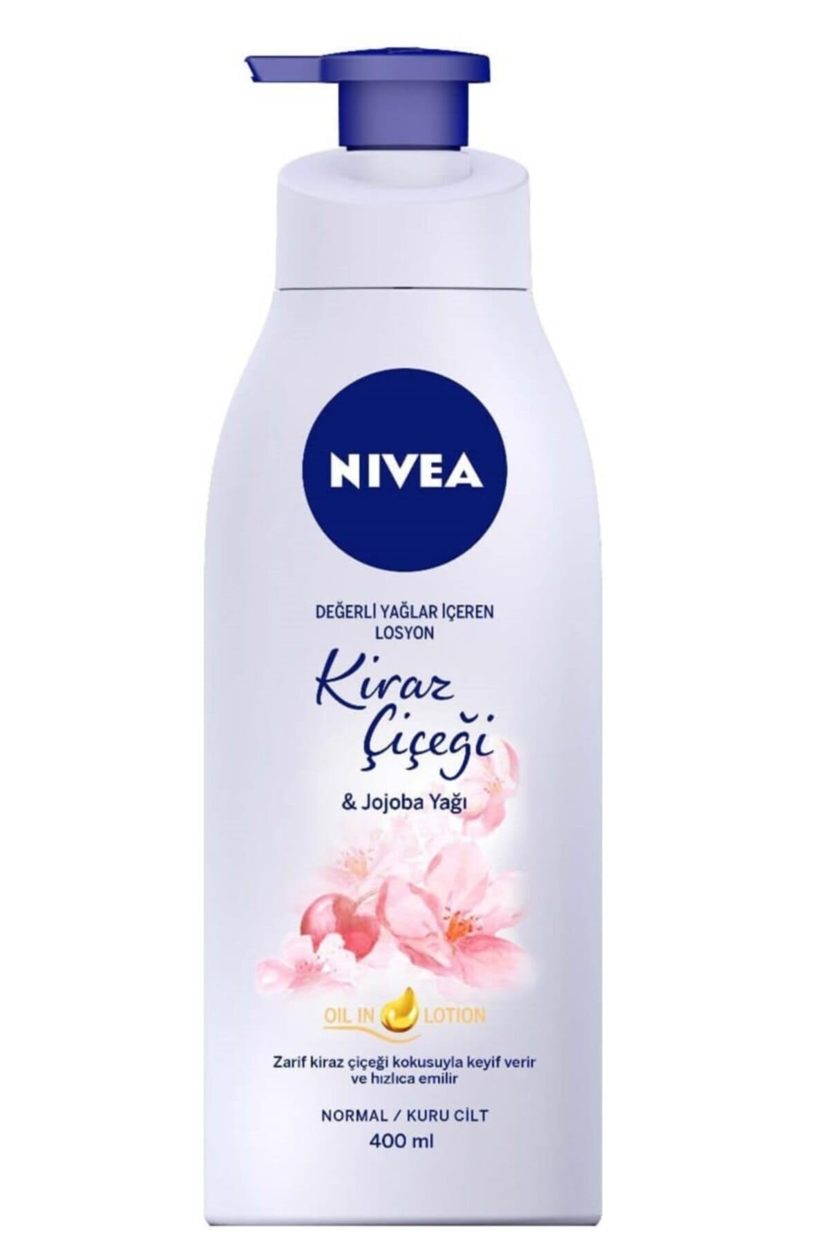 NIVEA Nbody Q10 Sıkılaştırıcı Losyon + Nbody Pump Kiraz Çiçeği&jojoba Yağı Losyon