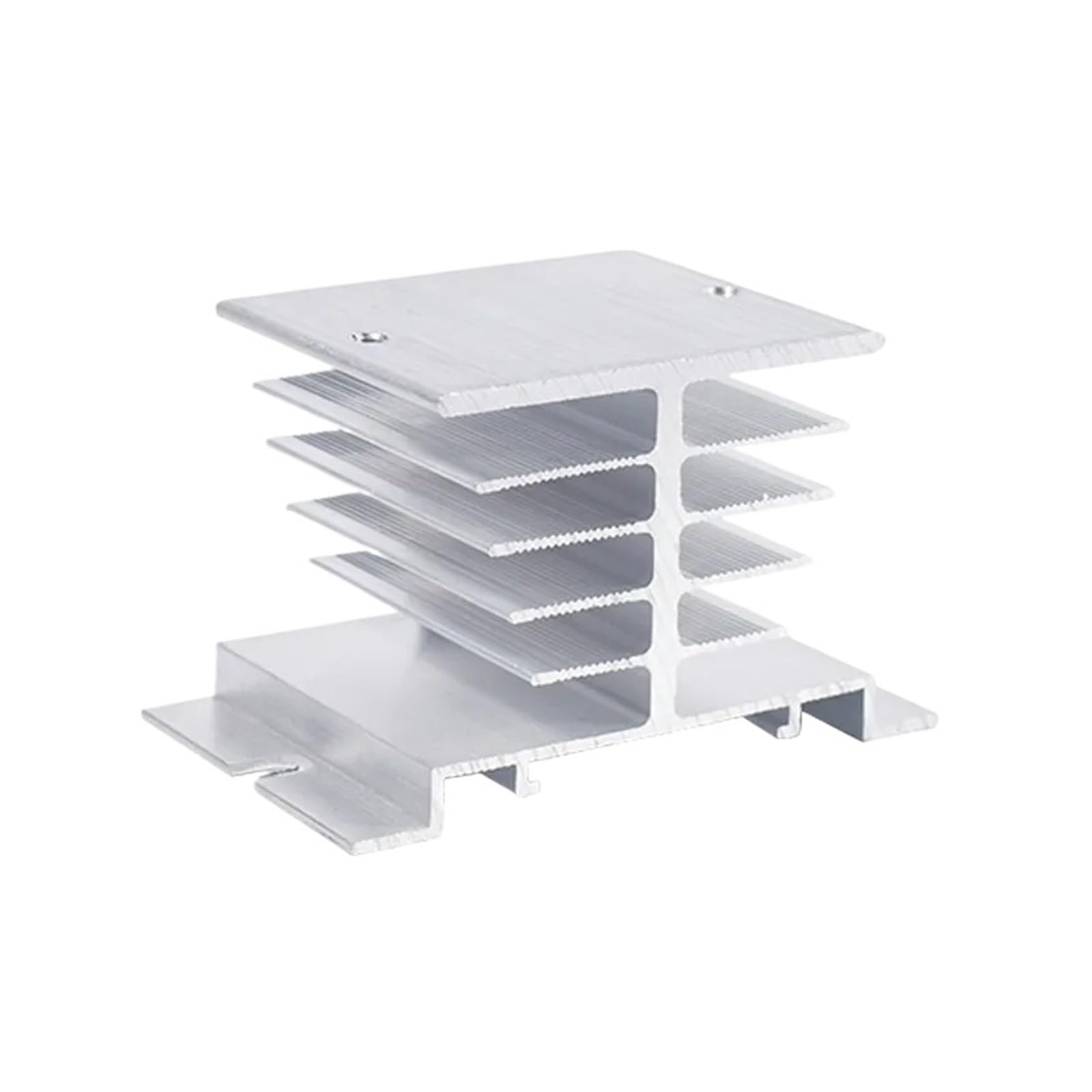 Dissipateur thermique relais statique SSR monophasé avec ailette alu