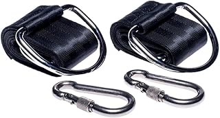 VANZACK Alças Para Pendurar Na Árvore 2 Peças De Alças De Balanço Para Rede Alças De Balanço Para Rede De Árvore Alças De Balanço Suspensórios De Amarrar Preto Árvore Alças De Balanço