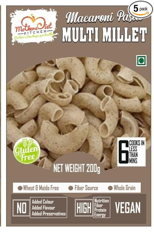 Gluten Free Multi Millet Macaroni Pasta | No Maida No Sooji | Power of Millets I Bajra Jowar Ragi I