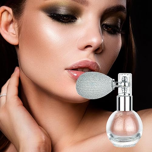 Glitter Corporal - Pó Shimmer Nutritivo para Rosto e Corpo,Spray iluminador multifuncional para trab