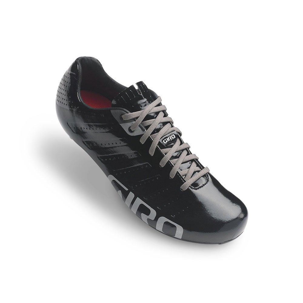 Giro Empire SLX Men Clipless Road Cycling Shoess - Black/Silver (2020), 45.5