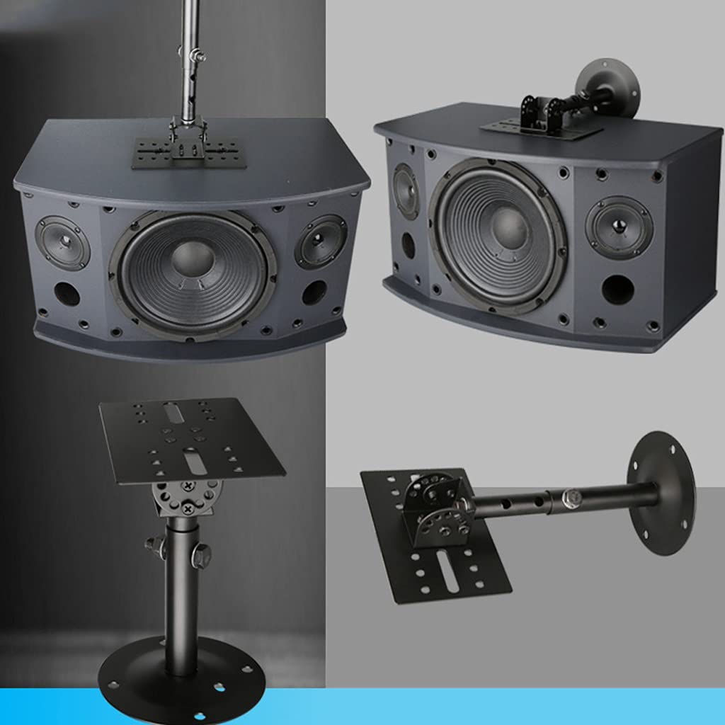 Rack per Altoparlanti Allampada da parete altoparlante Espansione del soffitto e contrazione del diffusore dell'altoparlante della staffa del diffusore surround Bracket Dimensione universale Hanger Ca