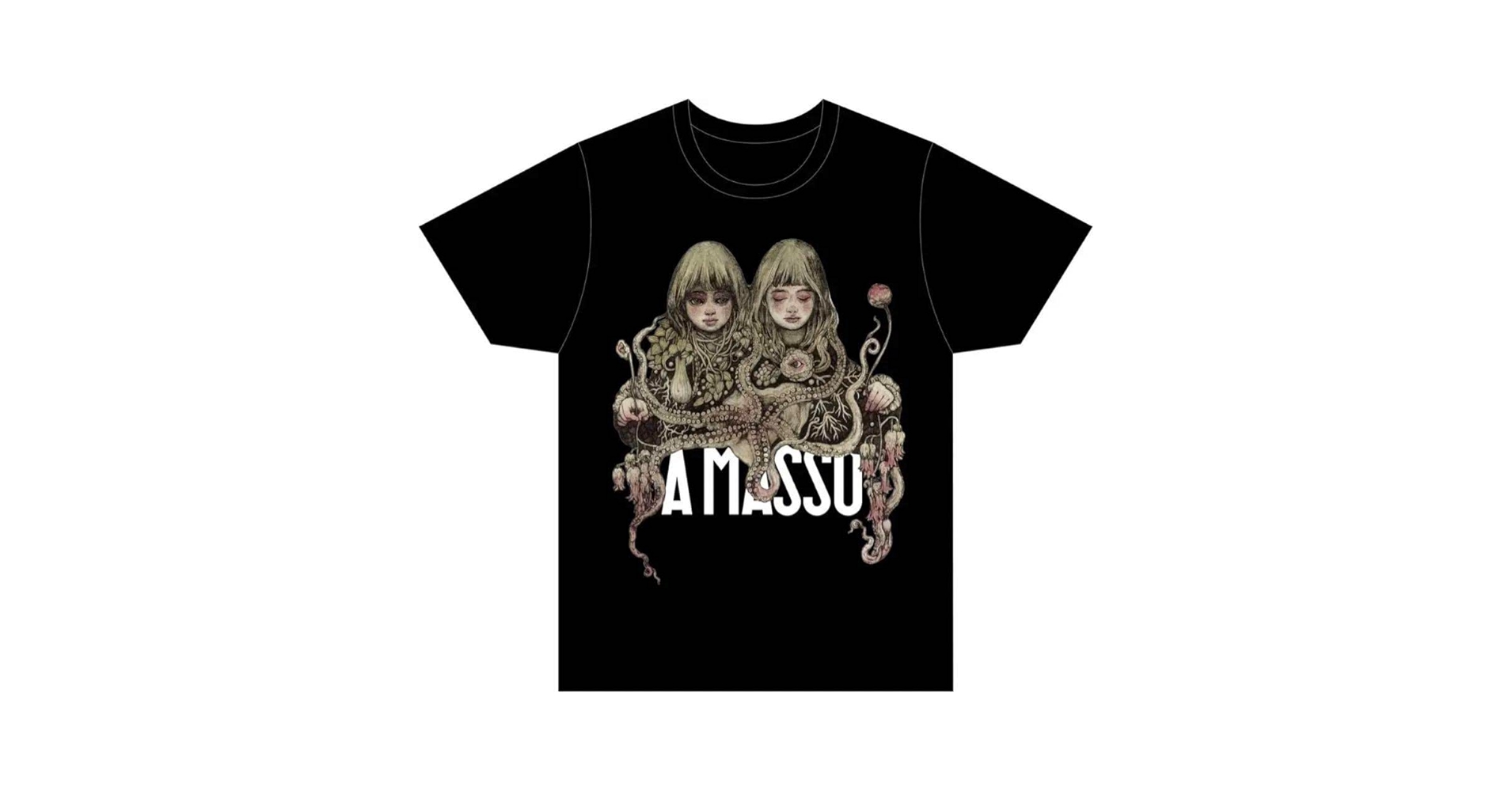 ヒグチユウコ　Aマッソ Tシャツ　コラボ ライブ「滑稽」のグッズ販売が決定！ 配信チケットの発売開始