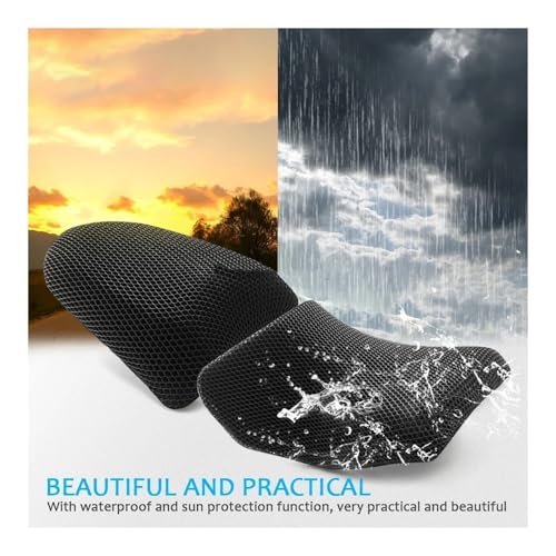 Funda asiento moto transpirable y protector de red para Z900 3