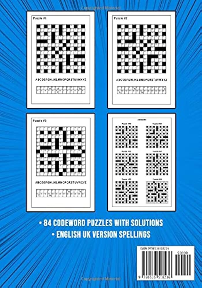 codeword-puzzle-book-for-adults-large-print-code-words-84-puzzles-publishing-puzzle-king-9798536518236-amazon-com-books for Free Printable Codebreaker Puzzles For Adults Codeword Puzzle Book for Adults: Large Print Code Words | 84 Puzzles: Publishing, Puzzle King: 9798536518236: Amazon.com: Books for Free Printable Codebreaker Puzzles For Adults