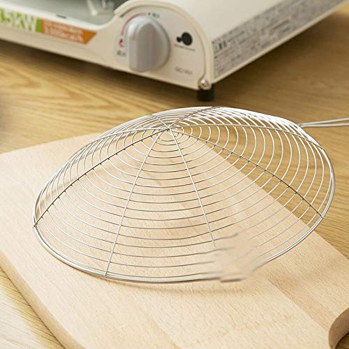 Filtro de Acero Inoxidable con Mango Largo, colador de Cocina, tamiz de Red frita, Cuchara for Bolas de Masa hervida, tamiz de Alimentos, colador de Patatas Fritas de Cocina.
