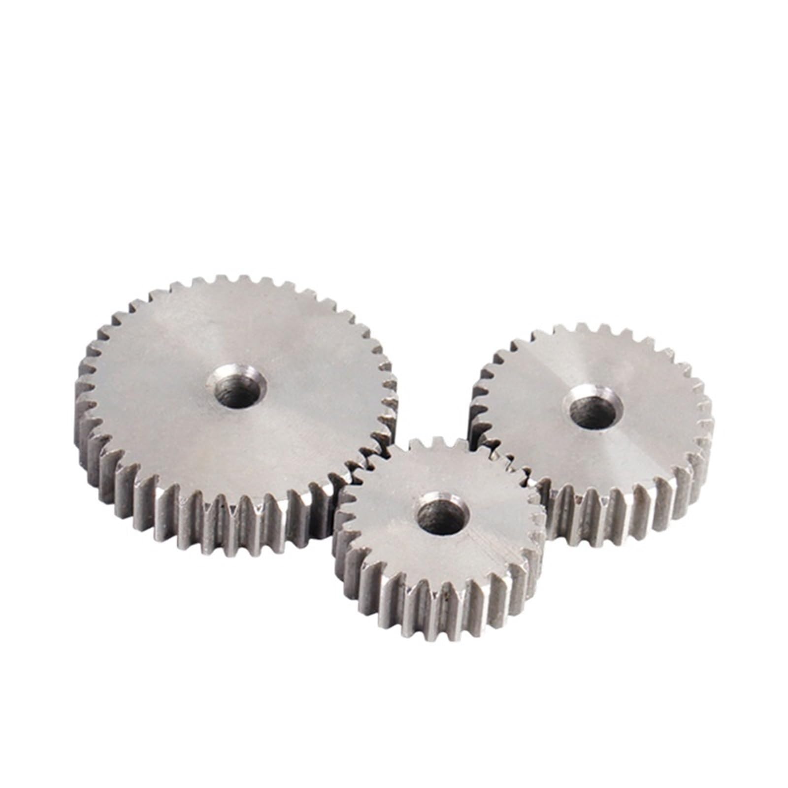 Bevel Gear Pinion Hardware Mechanical 1M Spur Gear 27T/28T/29T/30T/31T/32T/33T/34T/35T/36T/37T/38T/39T/40T/41T Carbon Steel Thickness 10mm(1M 34T -1pcs)