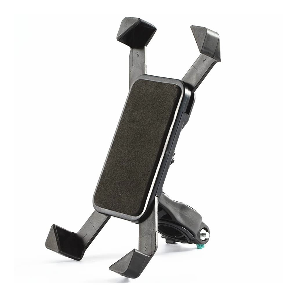 Support de téléphone à vélo et moto avec clip de guidon robuste pour navigation GPS