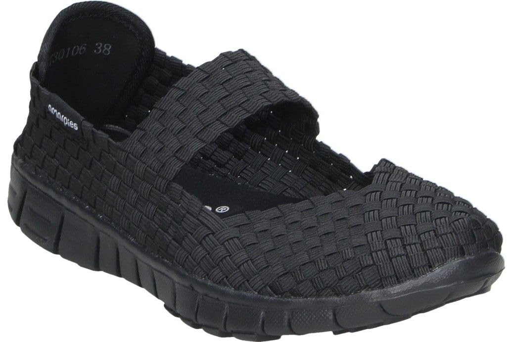 amarpies | Zapatos Planos Mujer – Zapato Casual– Zapatos sin Cierre – con Banda para Ajustar – Estilo Casual – Cómodas y Versátiles – Combinables – Modelo AFT30106