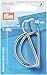 Produktbild Prym 555240 Halbrundringe 40 mm silberfarbig, Silber