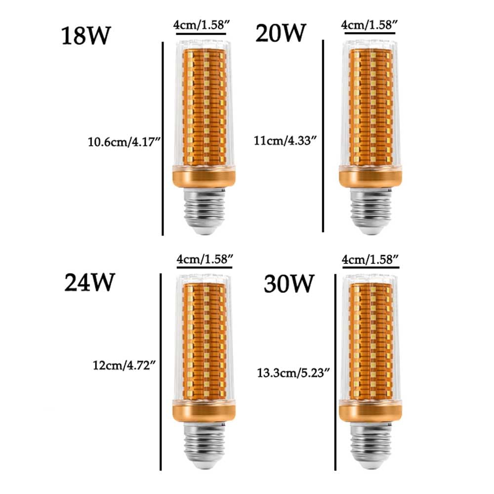 Paquete de 2/5 Bombillas LED E27 30 W Blanco frío 6000 K, 3000 LM, Equivalente a Bombillas incandescentes E27 de 150 W, Bombillas LED E27 de bajo Consumo para lámpara de pie, lámpara de Techo