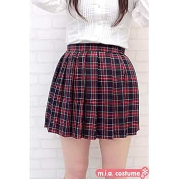 赤と紺のチェック プリーツスカート 楽天市場】【在庫処分品】冬制服スカート【赤チェック】ウエスト