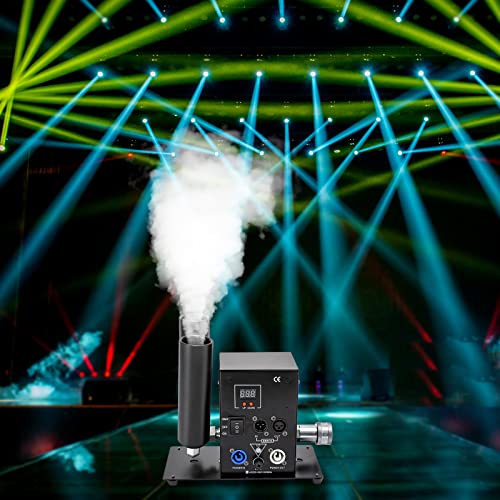 Máquina de humo negro, columna de CO2, máquina de efectos atmosféricos para escenario, ideal para bodas, Halloween, fiestas y conciertos, 9,45 x 5,12 x 9,06 pulgadas miniatura 4
