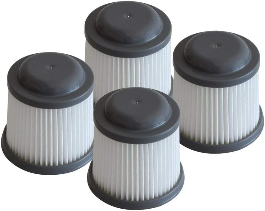 Mumaxun 4-Pack Replacement Filter for Black & Decker PVF110 PHV1210 PHV1810 Vacuum, Compared to Part # 90552433 and 90552433-01