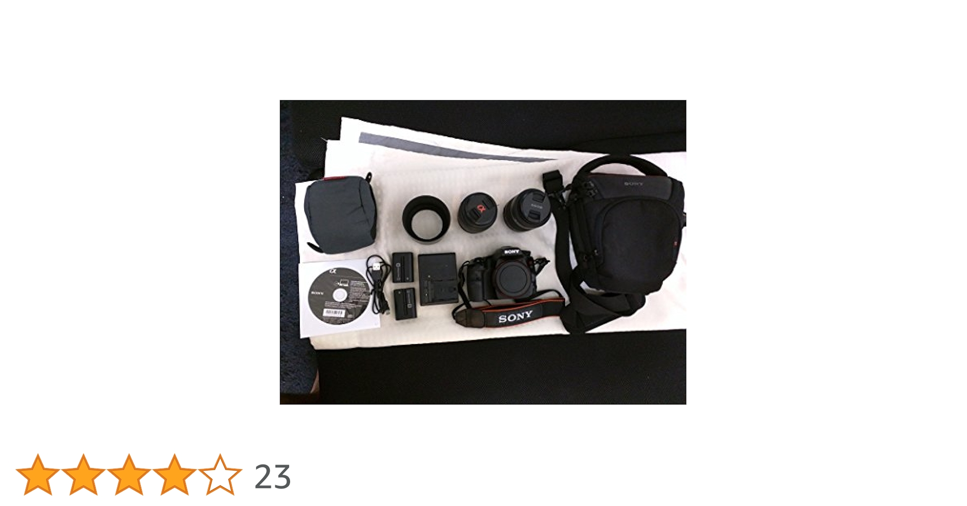 豪華フルセット✨SONY α57 ダブルレンズキット✨可動式液晶で自撮りも楽々 豪華フルセット✨SONY α57 ダブルレンズキット✨可動式液晶で自撮り