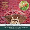 Soeos Whole Dried Chilies 4 oz, Mild Spicy Chili Peppers, Red Chili Pepper, Natural, Premium and Dry Sichuan Chile Peppers, Sichuan Pepper, Dried Peppers Great for Mexican Recipes