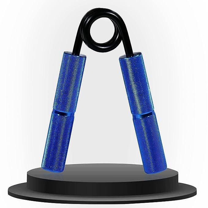 Fitness Scout Metal Heavy Hand Grip and Wrist Strengthener Gripper - Resistance from 50-350LB Exerciser for Hand Grip Strength Trainer and Fingers (Blue) (B0CPPXT317) Amazon Price History, Amazon Price Tracker
