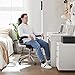 SONGMICS OBN86BK Silla giratoria de Oficina Silla de Escritorio de Malla con...