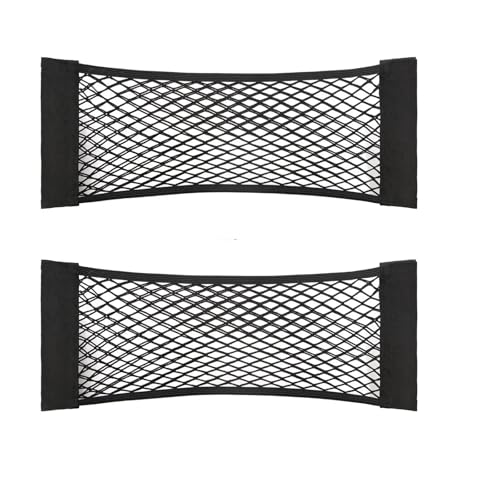Filet de rangement pour coffre et siège auto extensible double épaisseur