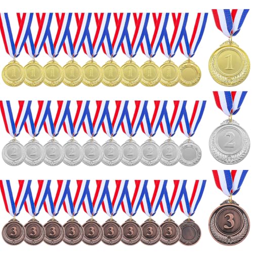 Caeuiciw 30 Pack Olympic Medals, Award Medals for Sports