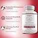 Menopause Vitamins & Supplements with Ashwagandha & Herbal Complexes - Menopause Support Boots Metabolism Hot Flash Mood Support for Women - 60 Vegan Capsules
