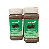 Girl Scout Thin Mints Seasoning 2 PACK 8.1 ounces Great for Baking or Hot Cocoa
