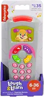 Fisher-Price Aprender e Brincar Brinquedo para Bebês Controle Remoto Irmã do Cachorrinho para crianças a partir de 6 meses