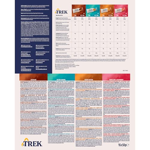 JB's TREK Barres d'Avoine Protéinées | Paquet Assortiment | Végétal | Sans Gluten | Vegan | 16 x 50g Barres | 800g – Image 8