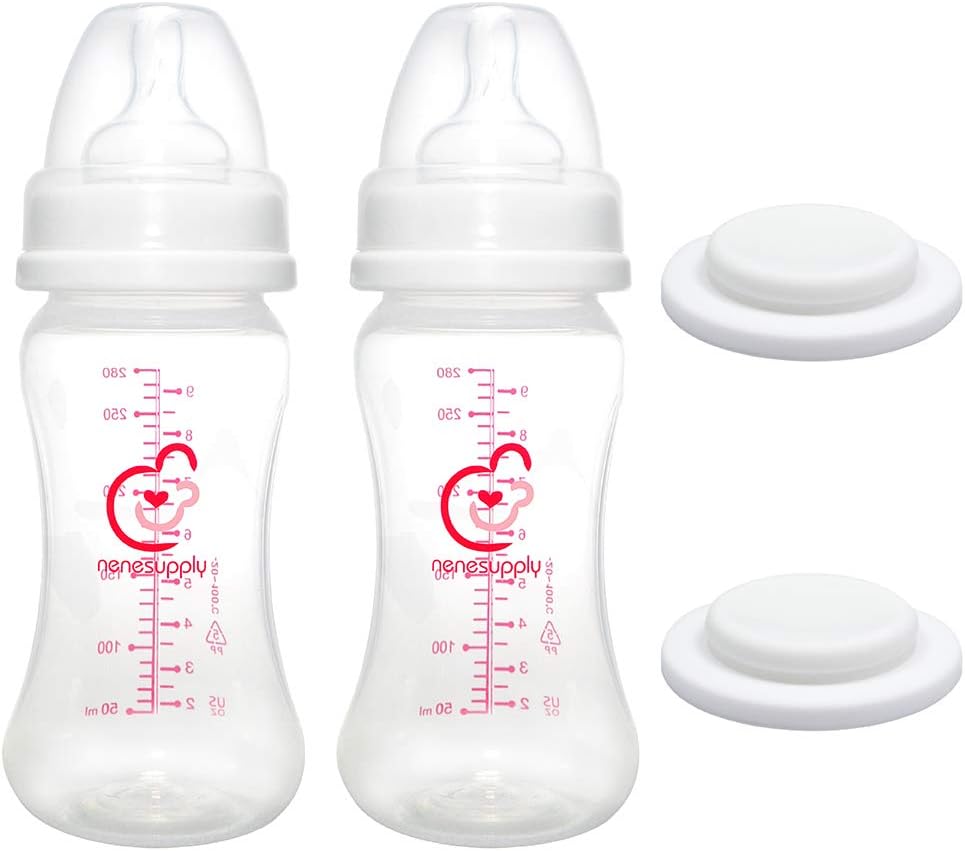 Amazon.co.jp Nenesupply Wide Mouth Feeding Bottle 9oz Storage Bottle
