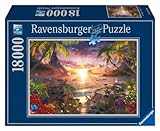 Ravensburger Paradise Sunset 18,000 Piece Jigsaw Puzzle for Adults – Softclick Technology Means...