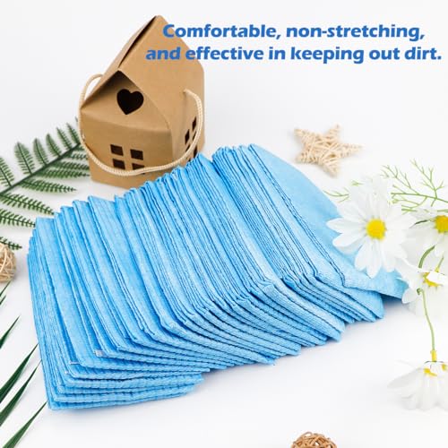 ZJIVQO 60pcs Disposable Dental Bids Adult Bibs Waterproof Dental Bibs with Rope Tie- Back Poly Bibs Table Covers for Tattoo Dental Clinic Use - Image 4