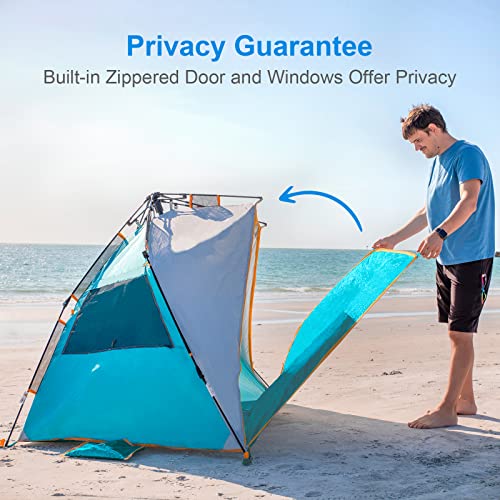 Wolfwise Instant Beach Tent 3-4P