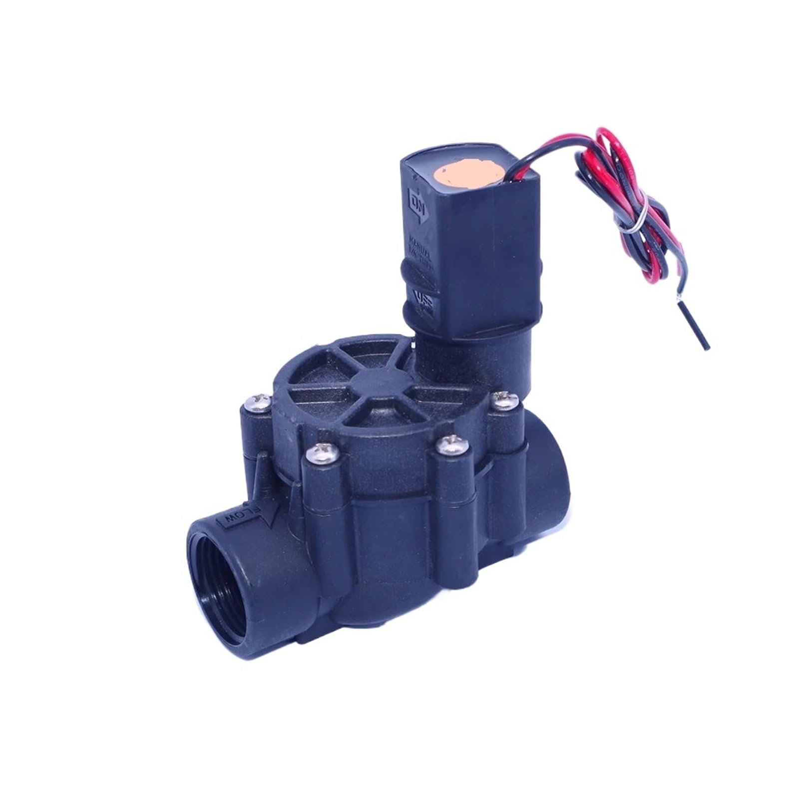 Válvula solenoide de agua de 1 pulgada 220V AC normalmente cerrada para riego agrícola de baja presión