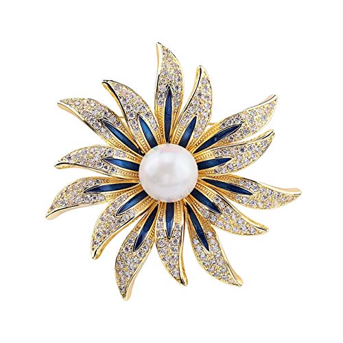 Broche fleur de soleil pour fixer et sublimer vos vêtements au quotidien